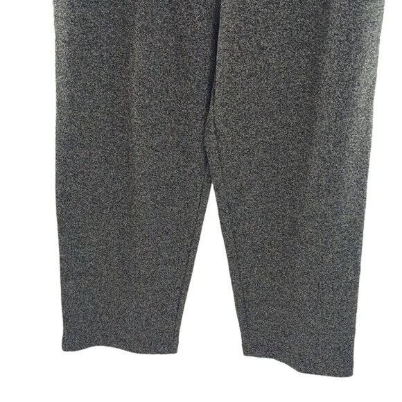 Liz Claiborne Pants Gray Tweed Wide Leg Business Slacks Womens Size Large Petite - Picture 3 of 7